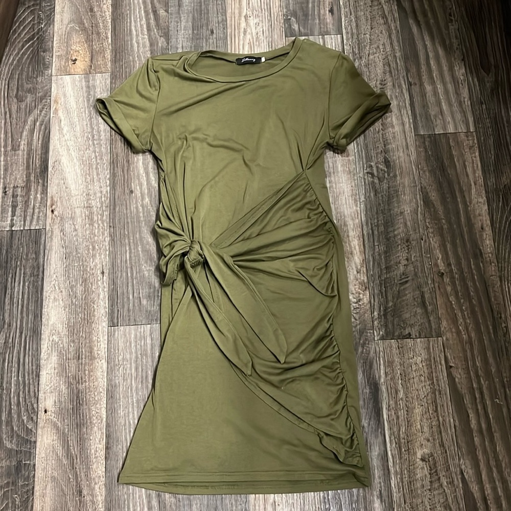 Wrap T-shirt Dress